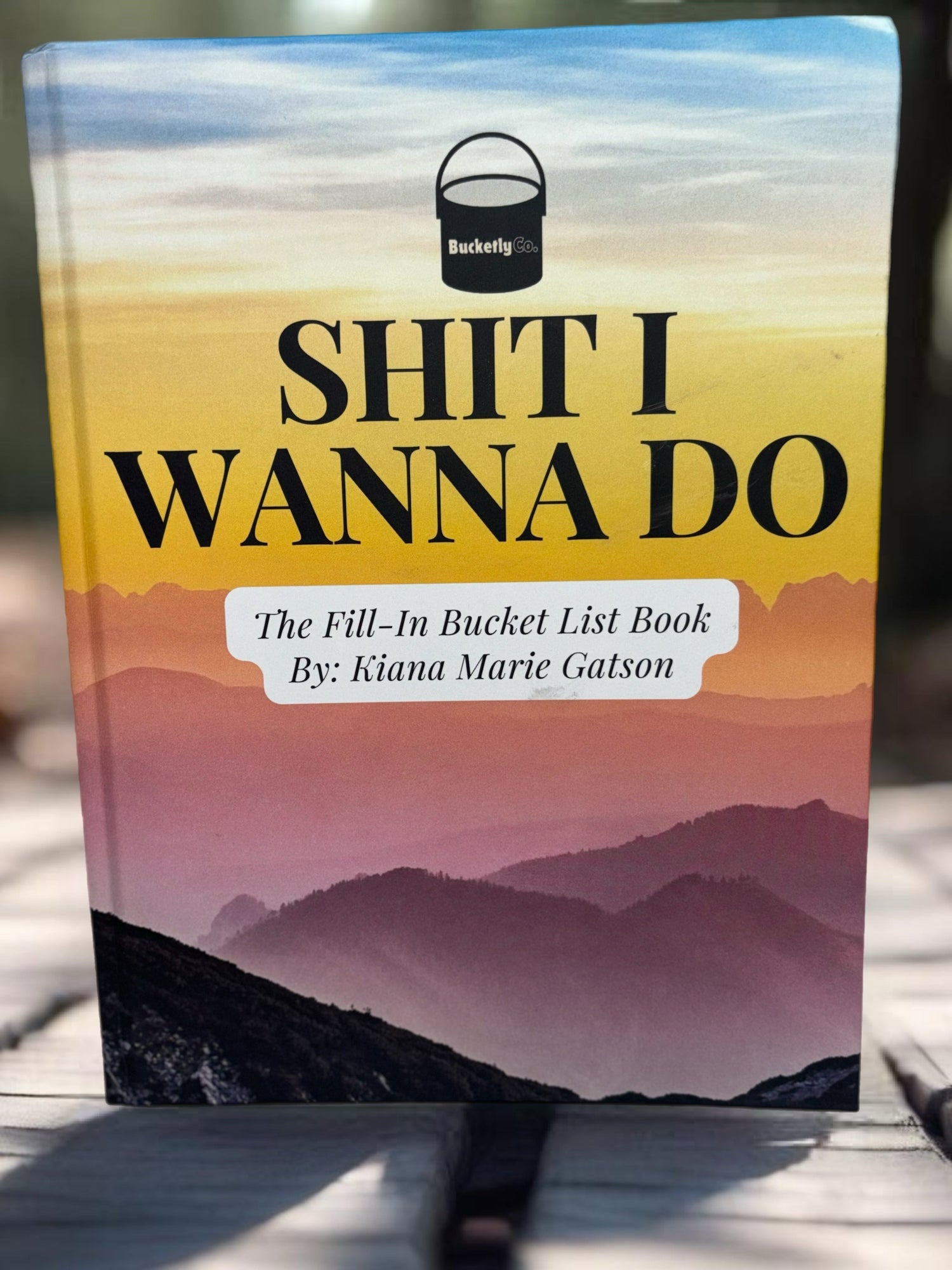 Fill-In Bucket List Books